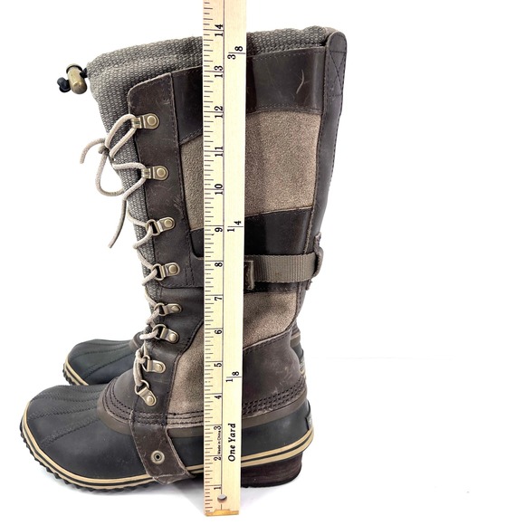 Sorel Conquest Carly tall winter snow boots waterproof - Picture 4 of 10